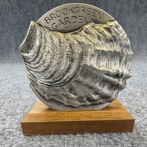 VTG Brookgreen Gardens Medal 75th Anniversary SC Oyster Bronze Silver Plated